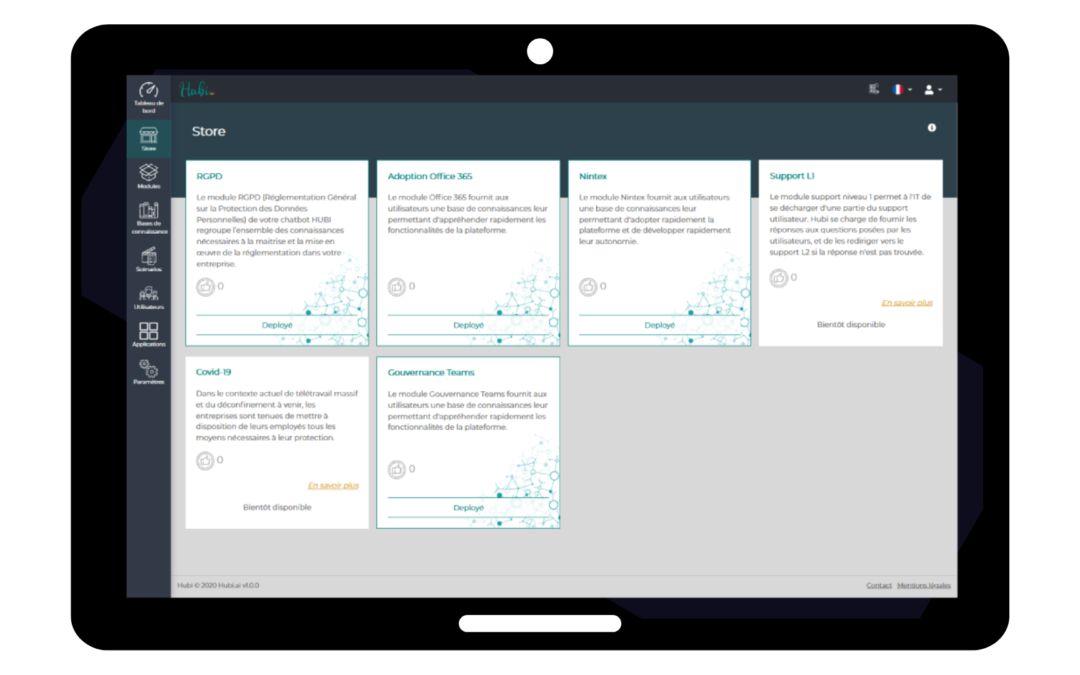 Pourquoi fournir des modules de connaissance dans les chatbot-as-a-service