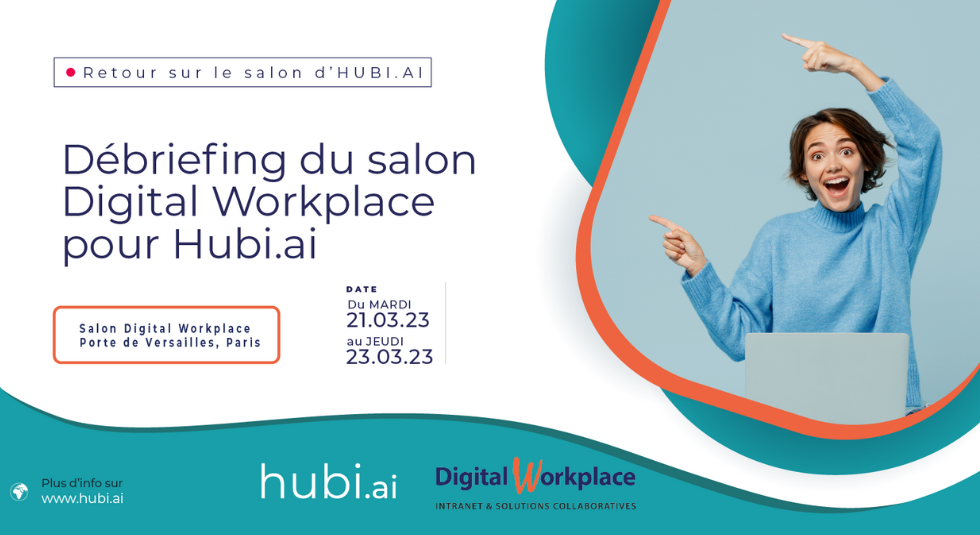 Bilan de nos 3 jours au salon Digital Workplace 2023