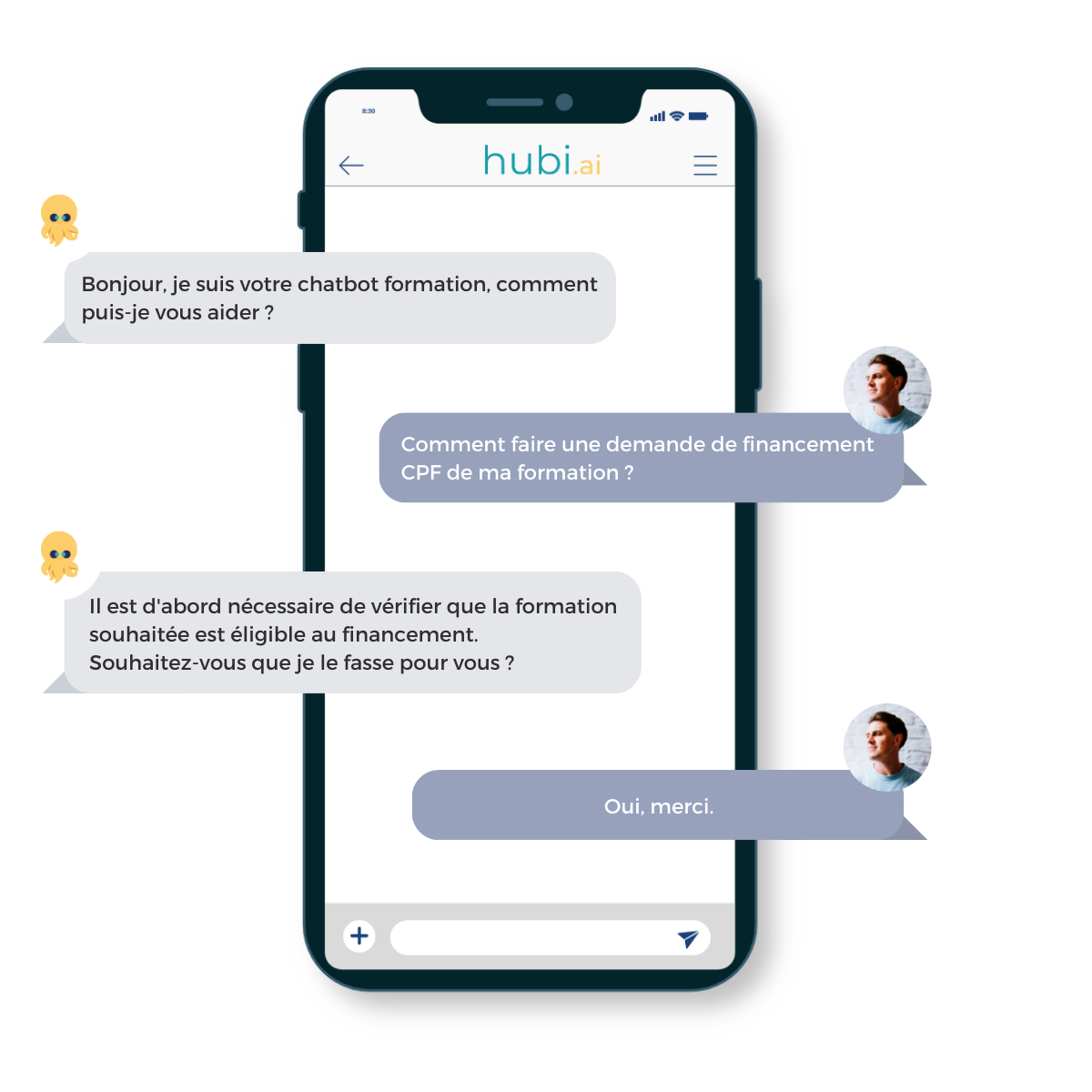 Hubi.ai, demande de financement CPF Hubi.ai, demande de financement CPF